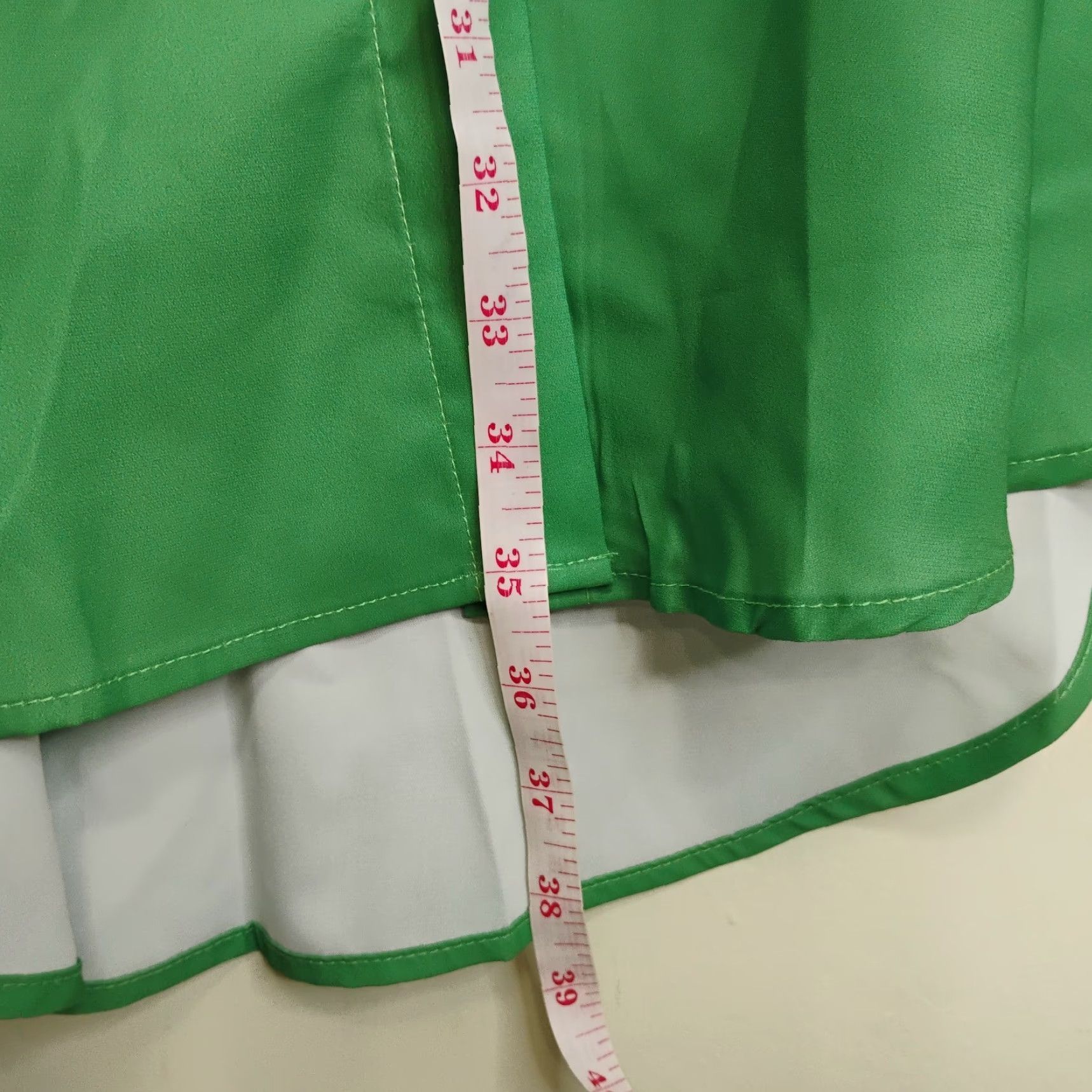 Vintage Lucky & Blessed Shirt Dress Short Sleeve Retro Solid Green Pockets Vintage No NWT Small Womens Dress Shirt Size S / US 4 / IT 40 - 6 Thumbnail