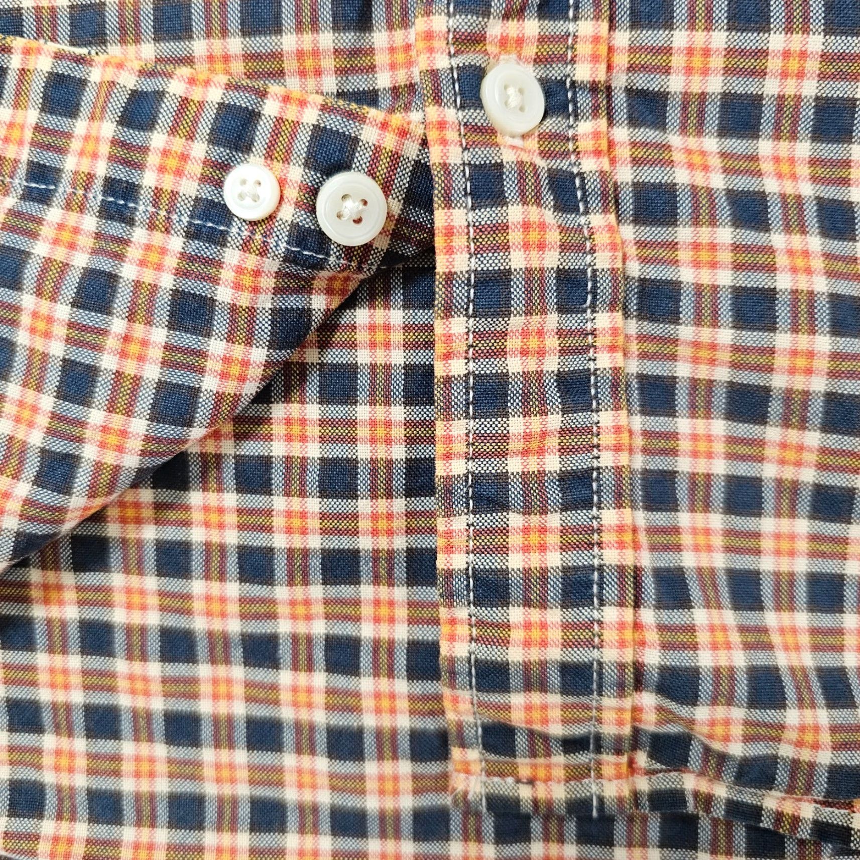 Vintage Denim & Supply Ralph Lauren Shirt Mens Large Multi Plaid Cotton Long Sleeve Button-Up Size US L / EU 52-54 / 3 - 6 Thumbnail