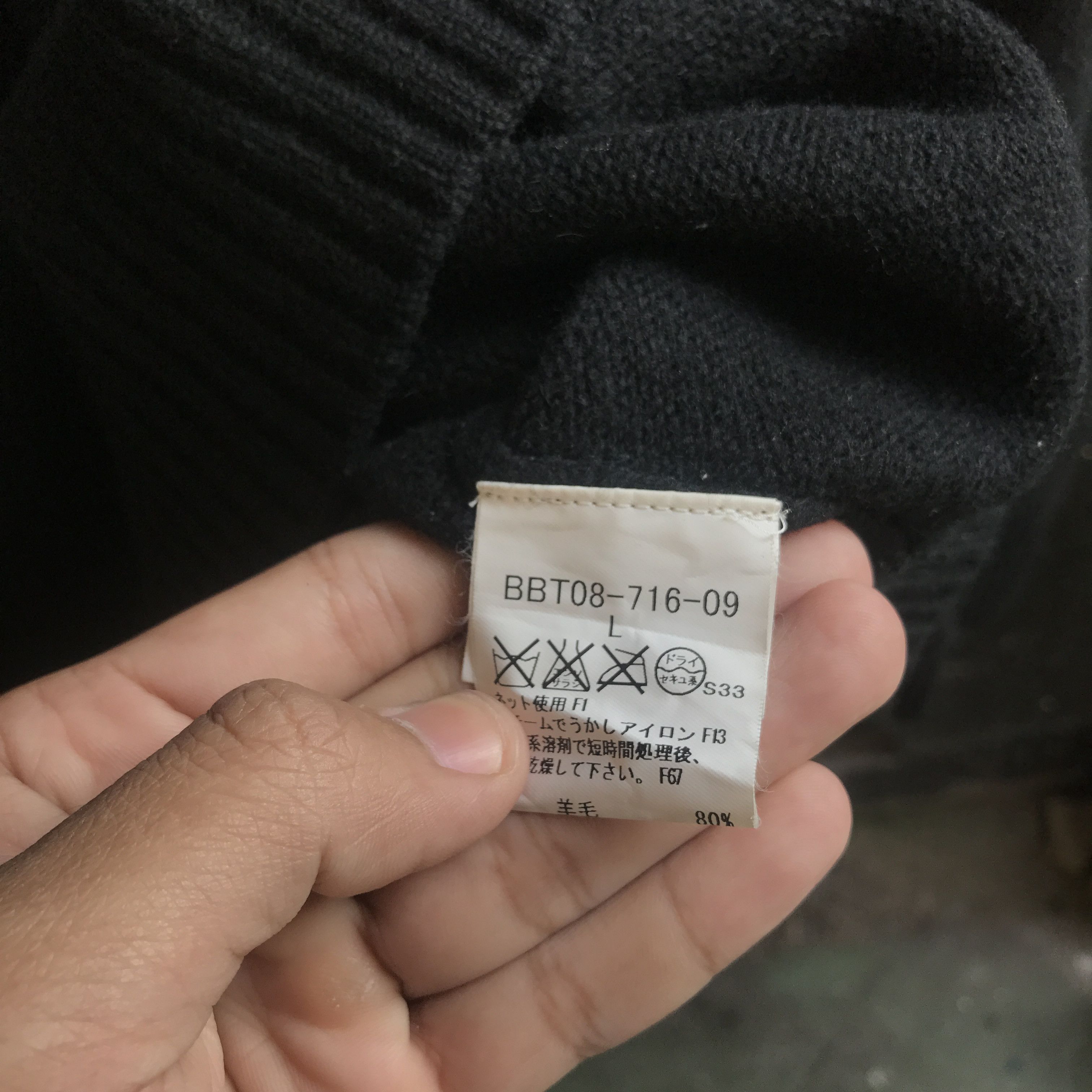 Burberry Vintage Burberry Knitwear Size US L / EU 52-54 / 3 - 6 Thumbnail