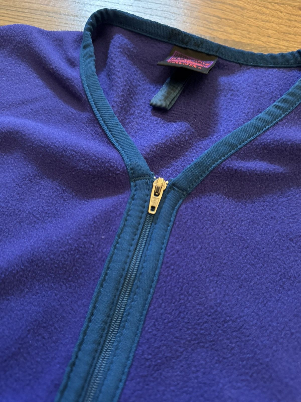 Patagonia Vintage Patagonia Short Sleeve Fleece Size US XL / EU 56 / 4 - 10 Thumbnail