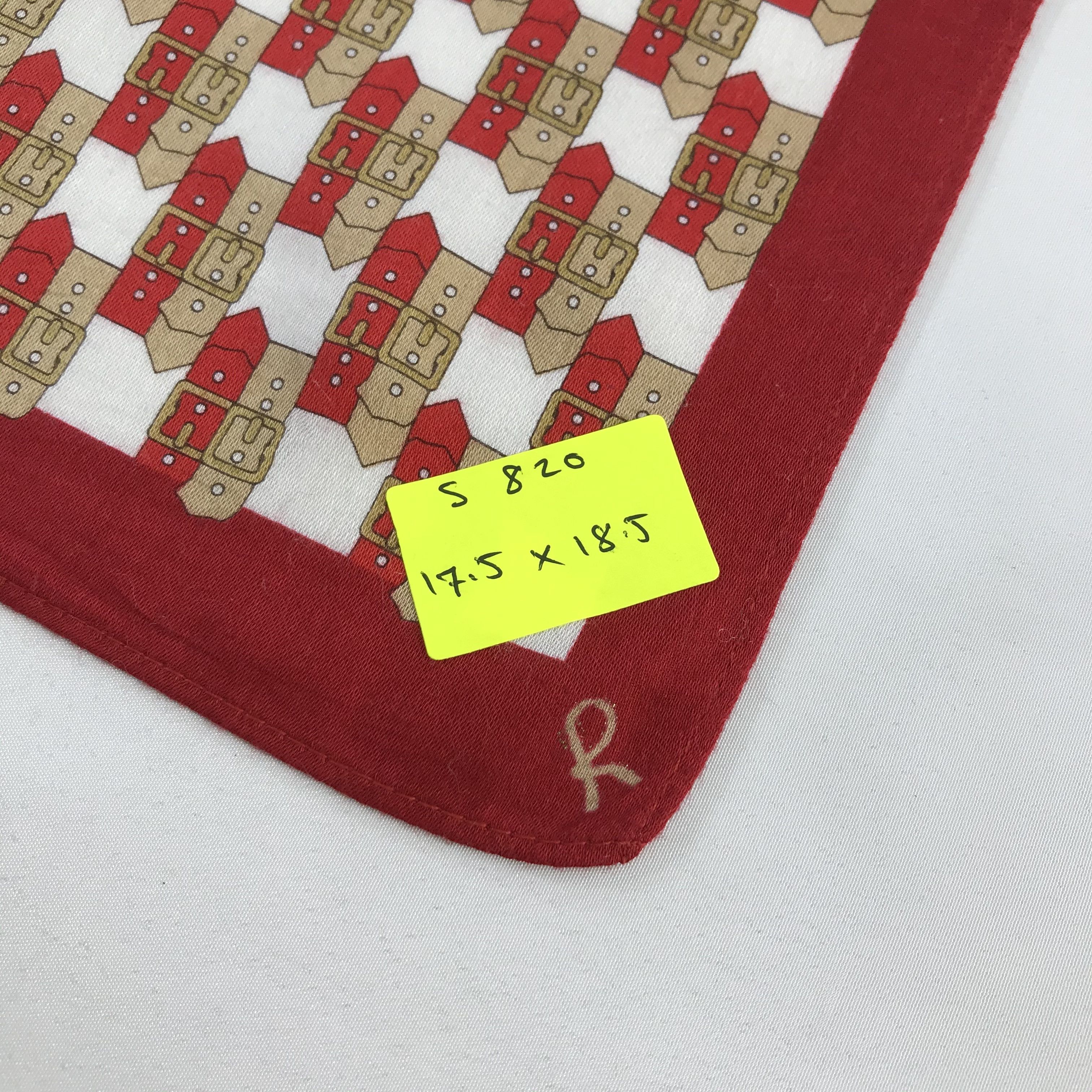Roberta di Camerino × Vintage Roberta Di Camerino Bandana / Handkerchief/Neckerchief -S820 Size ONE SIZE - 5 Thumbnail