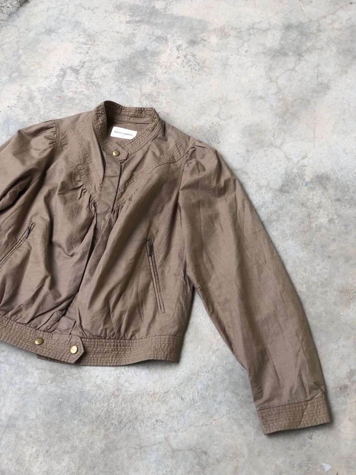 Issey Miyake Vintage issey Miyake Tsumori Chisato Cropped Button Jacket Size XS / US 0-2 / IT 36-38 - 4 Thumbnail