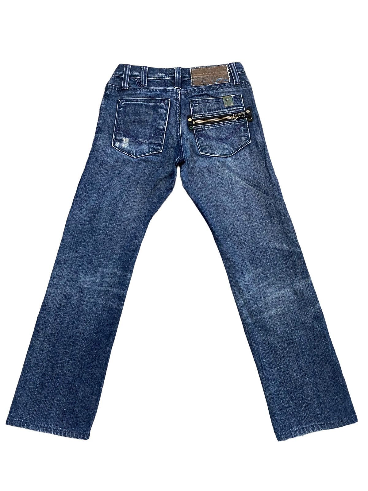 Energie × If Six Was Nine × Le Grande Bleu (L.G.B.) Vintage Energie Distress Jeans Size US 28 / EU 44 - 2 Thumbnail