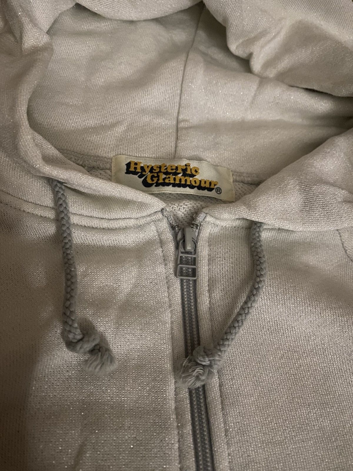 Hysteric Glamour Hysteric Glamour HG Big Logo Glitter Hoodie Sweater Size US S / EU 44-46 / 1 - 3 Thumbnail