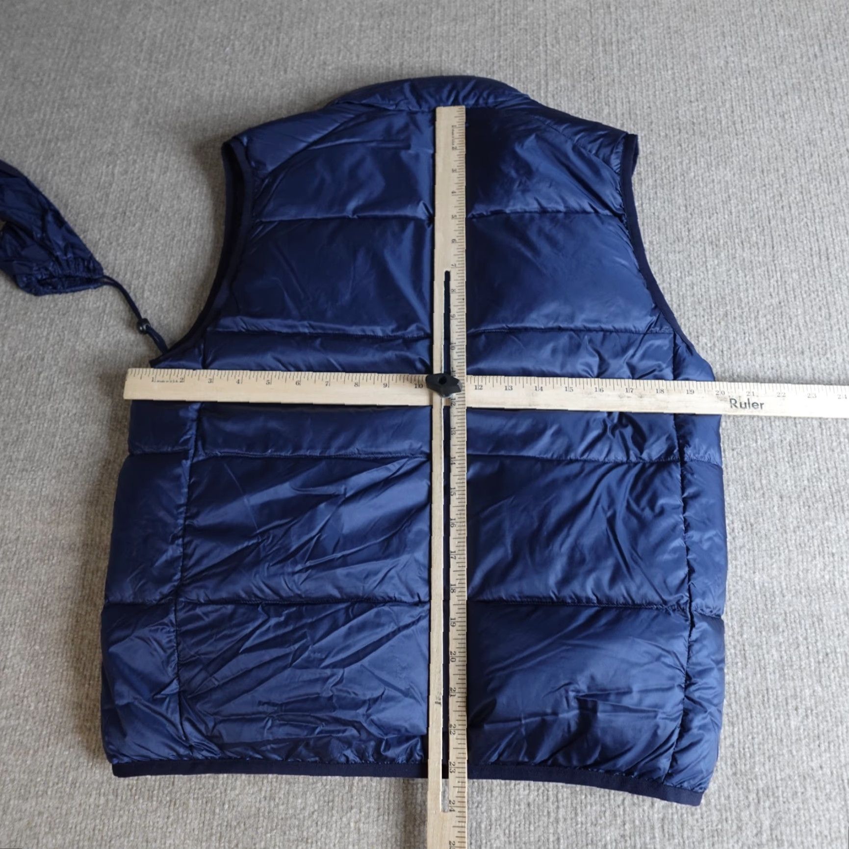 Uniqlo Uniqlo Vest XS Blue Puffer Down Full Zip Lightweight Regular Fit Mens Winter Casual Parka Style Size US XS / EU 42 / 0 - 4 Thumbnail