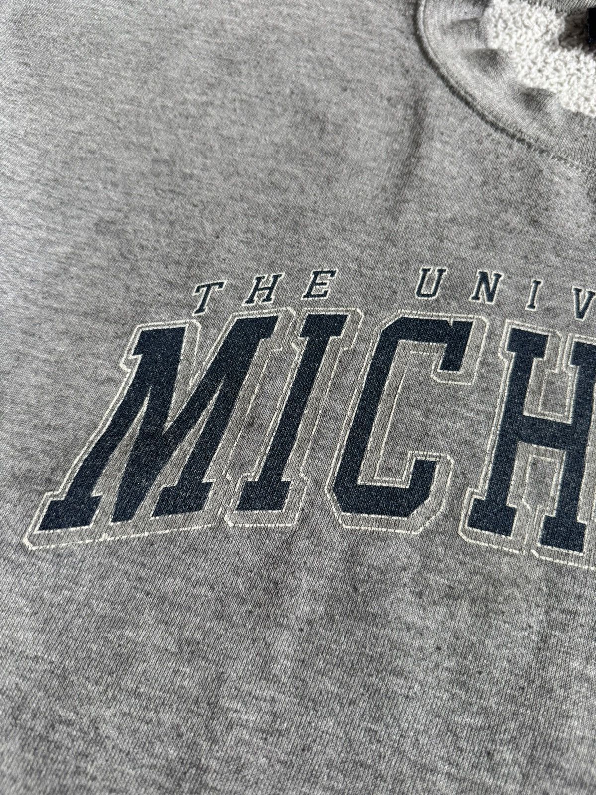 Jansport × Vintage JanSport XL Michigan university thrashed sweatshirt jumper Size US XL / EU 56 / 4 - 13 Thumbnail