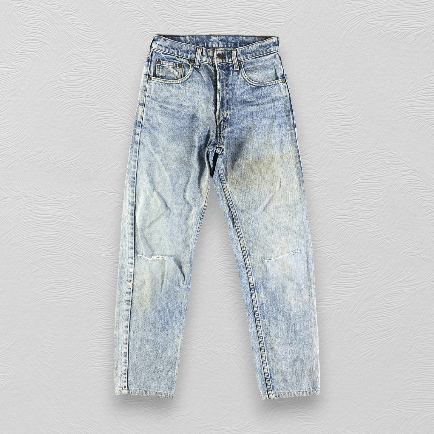 Levi's Vintage Levis 603 Jeans Distress Faded Blue Denim KJ2954 Size US 26 / EU 42 - 1 Thumbnail