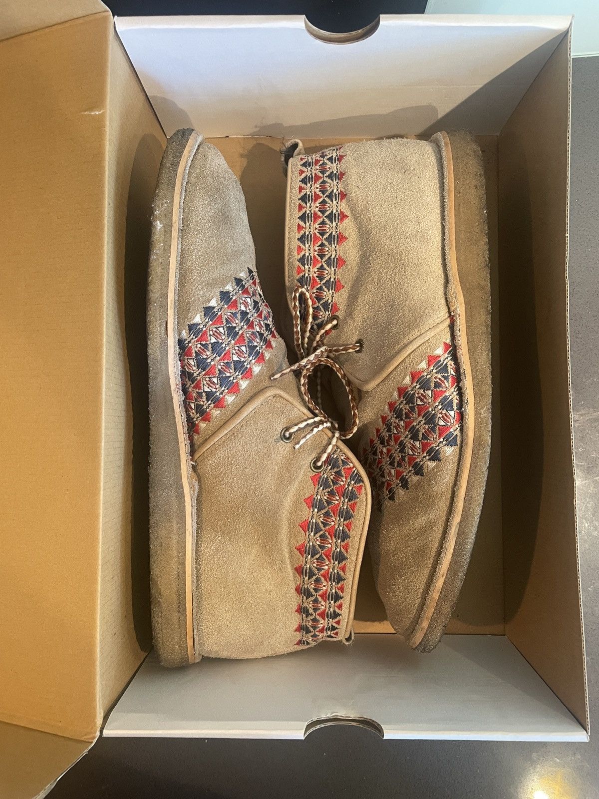 White Mountaineering White mountaineering Wood Chuch Desert Boots Size US 10 / EU 43 - 6 Thumbnail