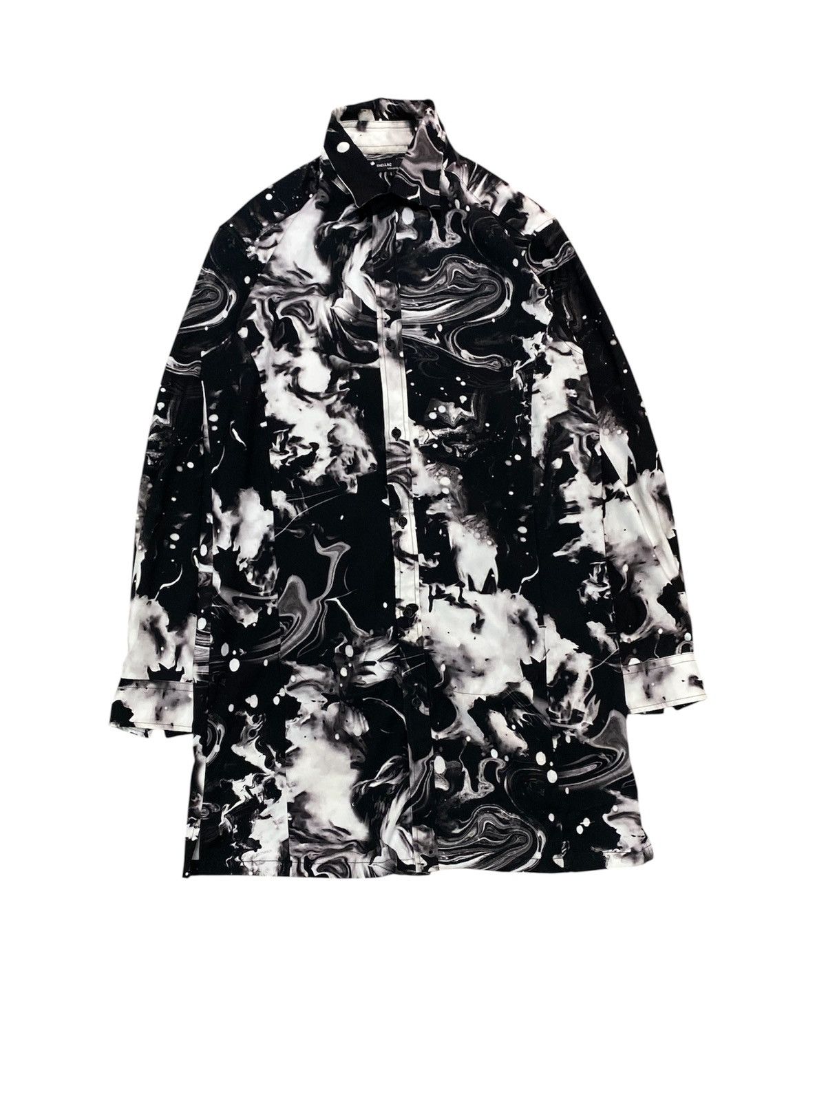 Shellac 2000s Shellac x Semantic Design Marble Galaxy long shirt Size US L / EU 52-54 / 3 - 1 Thumbnail