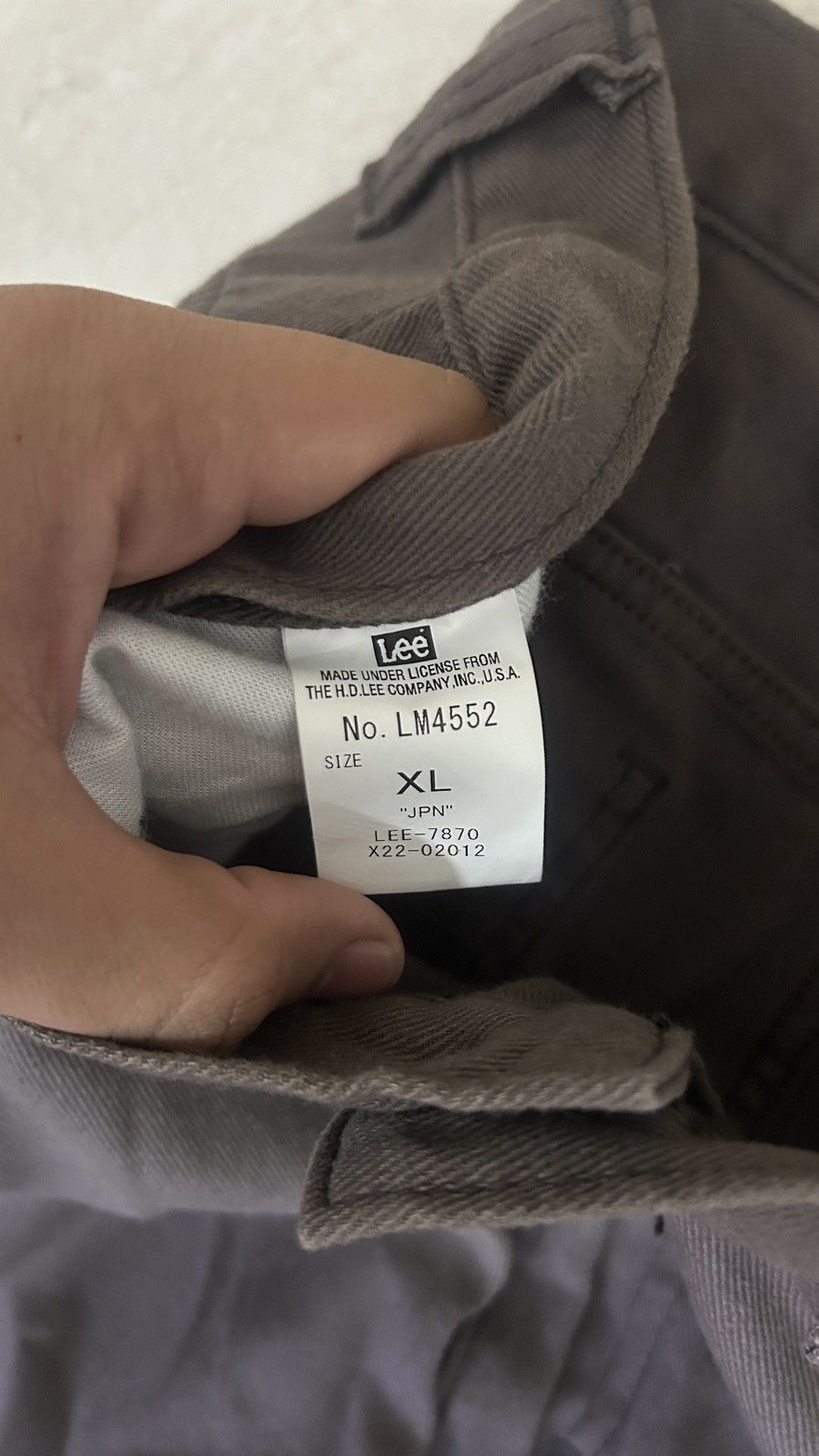 Other Vintage 90’ Lee Pipes Baggy Jeans Size US 36 / EU 52 - 6 Thumbnail