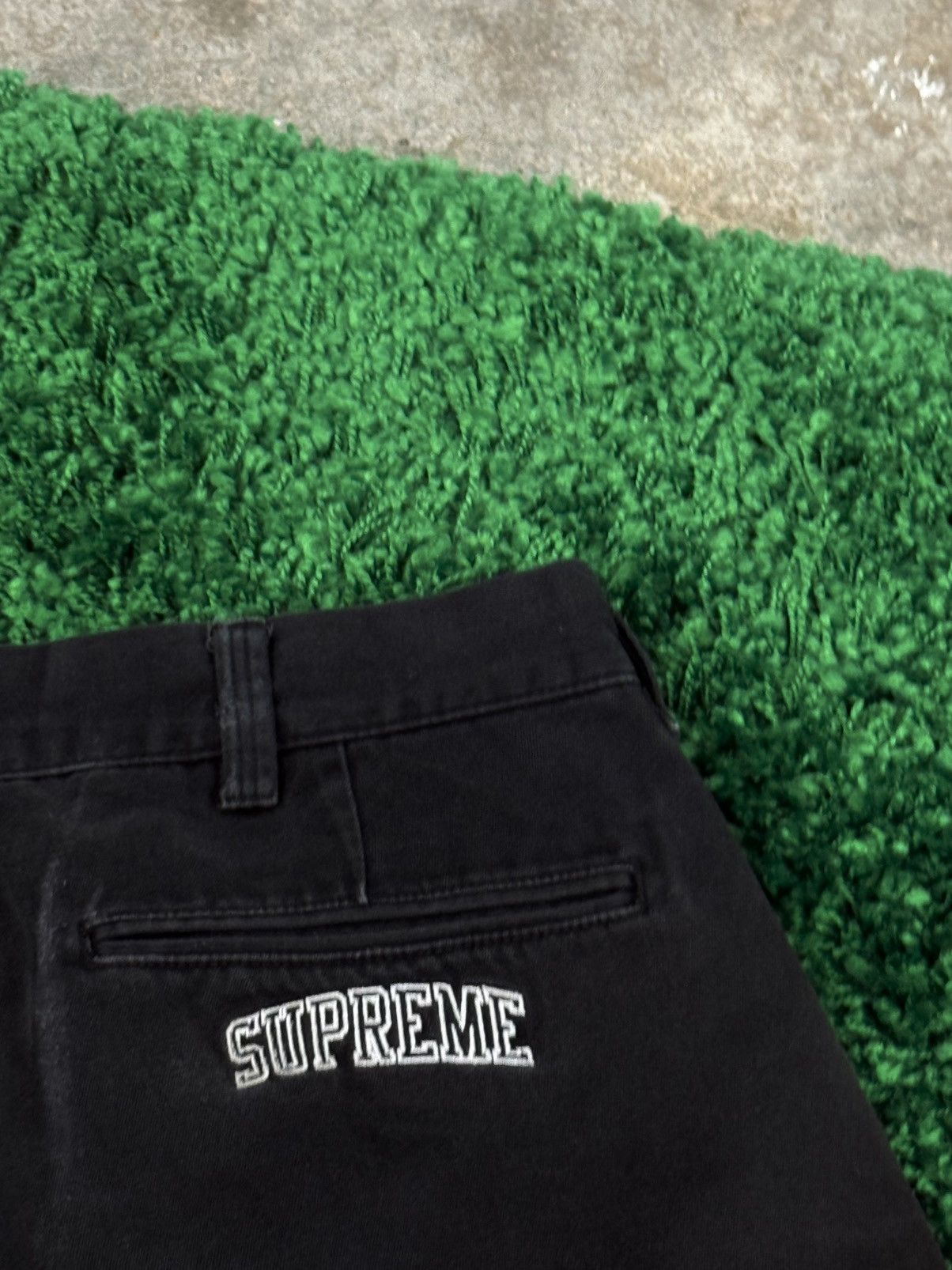 Supreme Supreme Doughboy Chino Pant Black Pillsbury FW22 Size US 34 / EU 50 - 5 Thumbnail