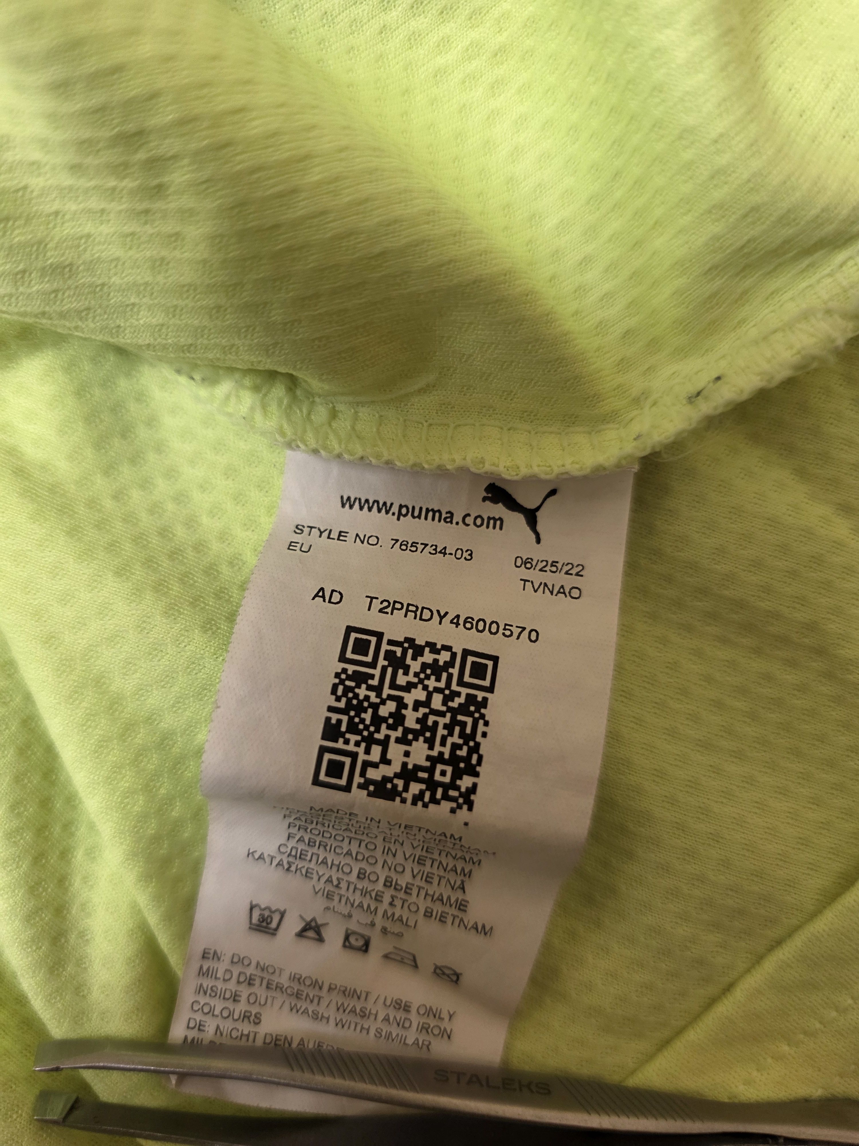 Puma MANCHESTER CITY 2022 2023 THIRD FOOTBALL SHIRT SOCCER JERSEY Size US L / EU 52-54 / 3 - 8 Thumbnail