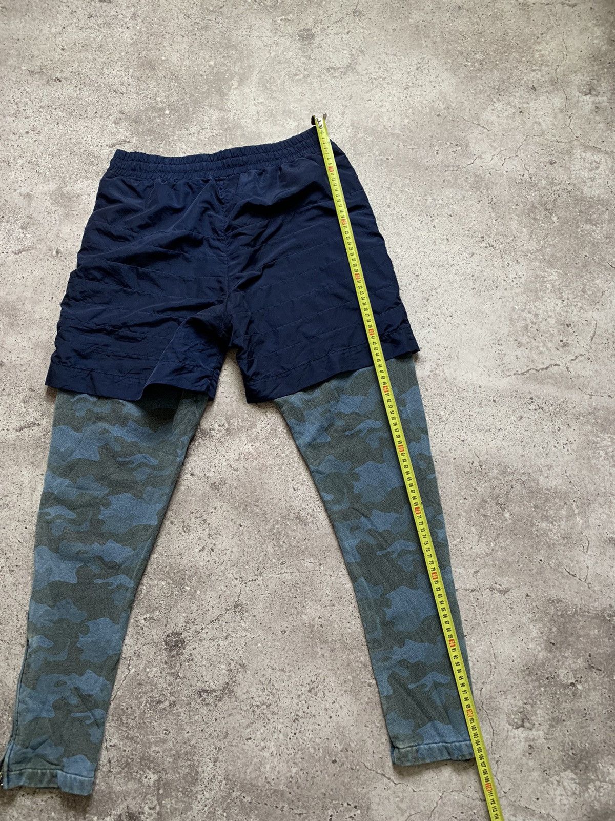 Kith Kith Nylon Shorts - Sweatpants Navy Camo Joggers Size US 34 / EU 50 - 13 Thumbnail