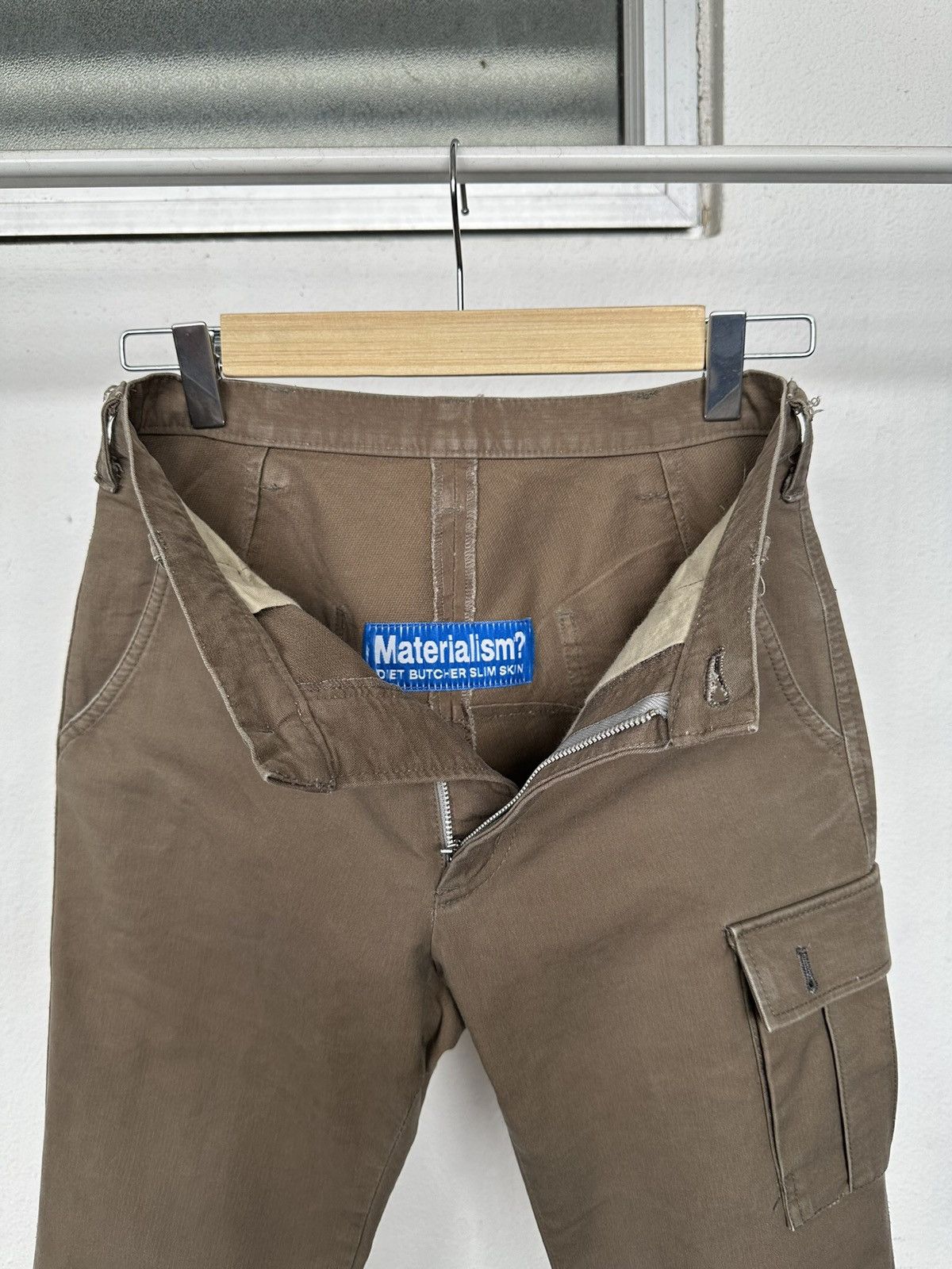 Diet Butcher Slim Skin 90’s '' Materialism?'' Diet Butcher slim skin cargo pants Size US 28 / EU 44 - 10 Thumbnail