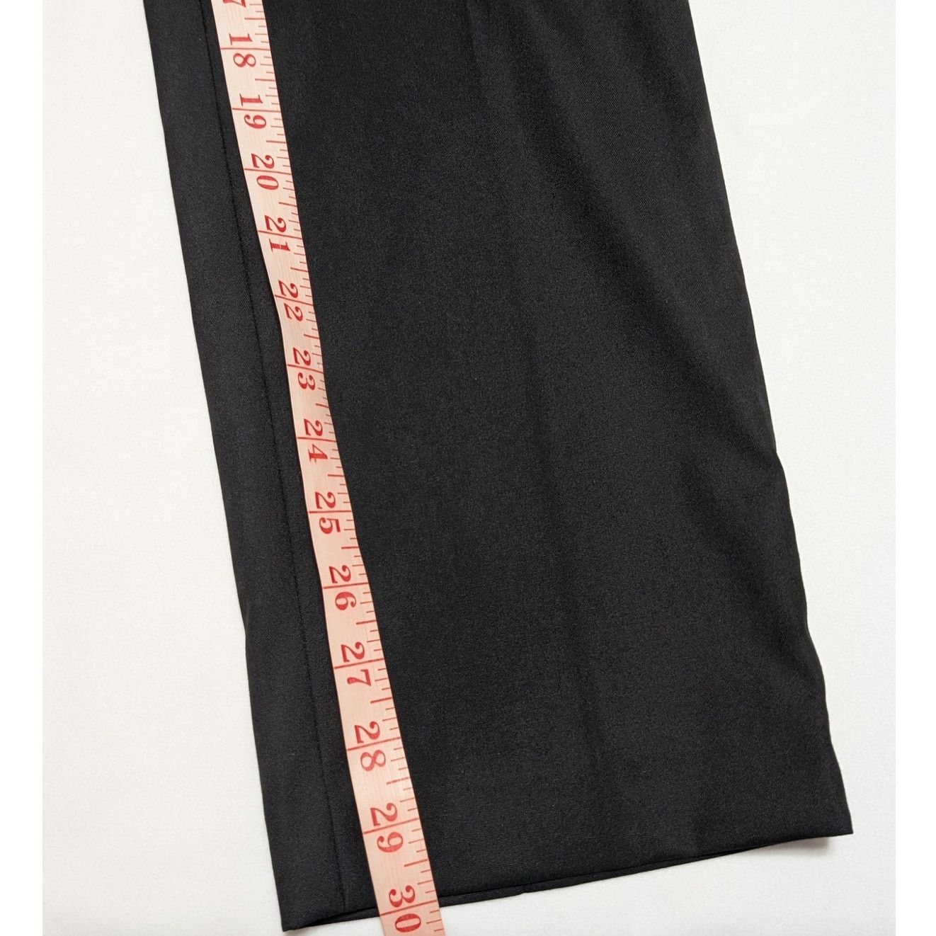 Calvin Klein Calvin Klein Slim Fit Suit Pants Men's Black Solid 32W 30L Size US 32 / EU 48 - 7 Thumbnail