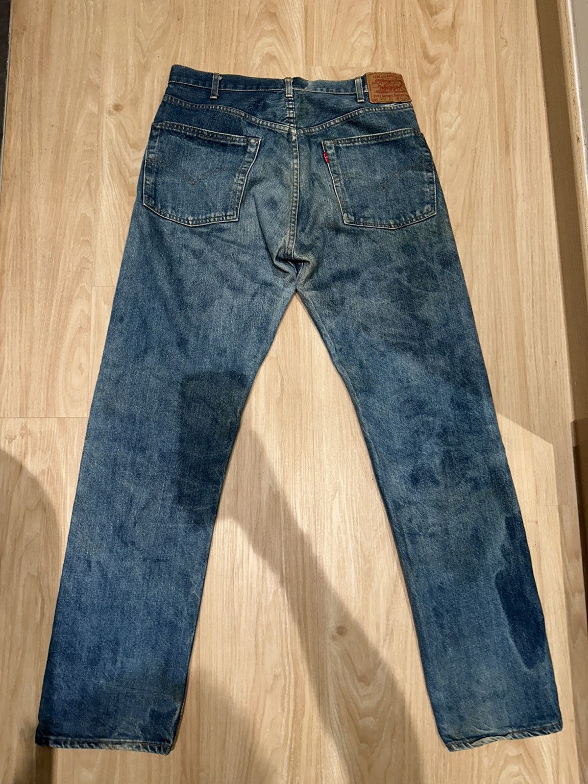 Levi's Vintage Clothing Levi’s 502 Selvedge Jeans Redline Size US 34 / EU 50 - 3 Thumbnail