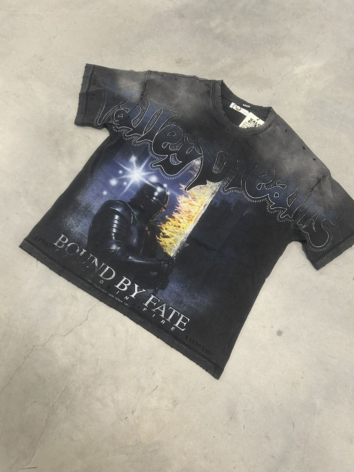 Vale Vale Forever Valley Dreams Black Lancelot Knight Tee Small Size US S / EU 44-46 / 1 - 2 Thumbnail