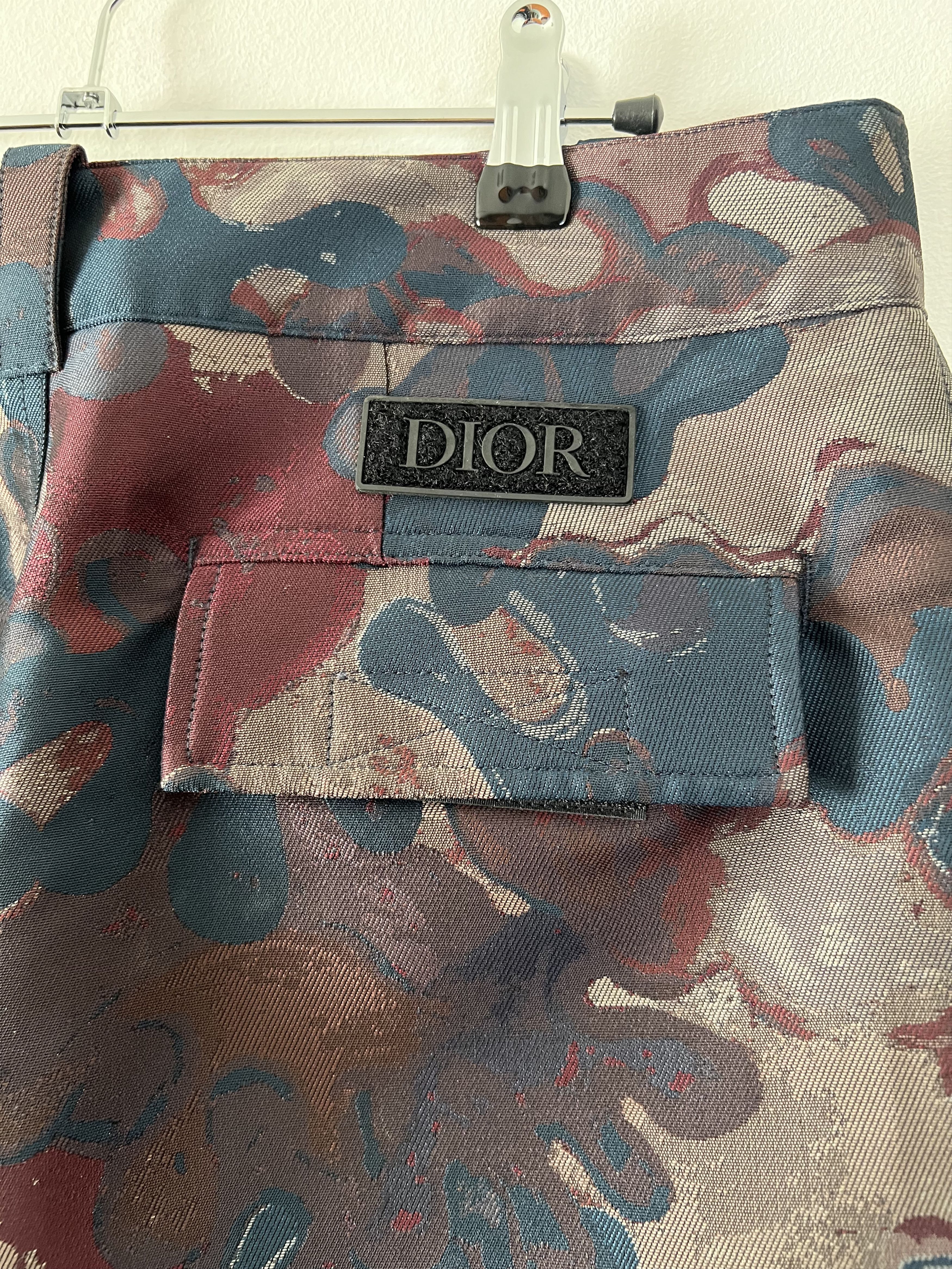 Dior Runway Dior X Peter Doig Cargo Pants Size US 32 / EU 48 - 14 Thumbnail
