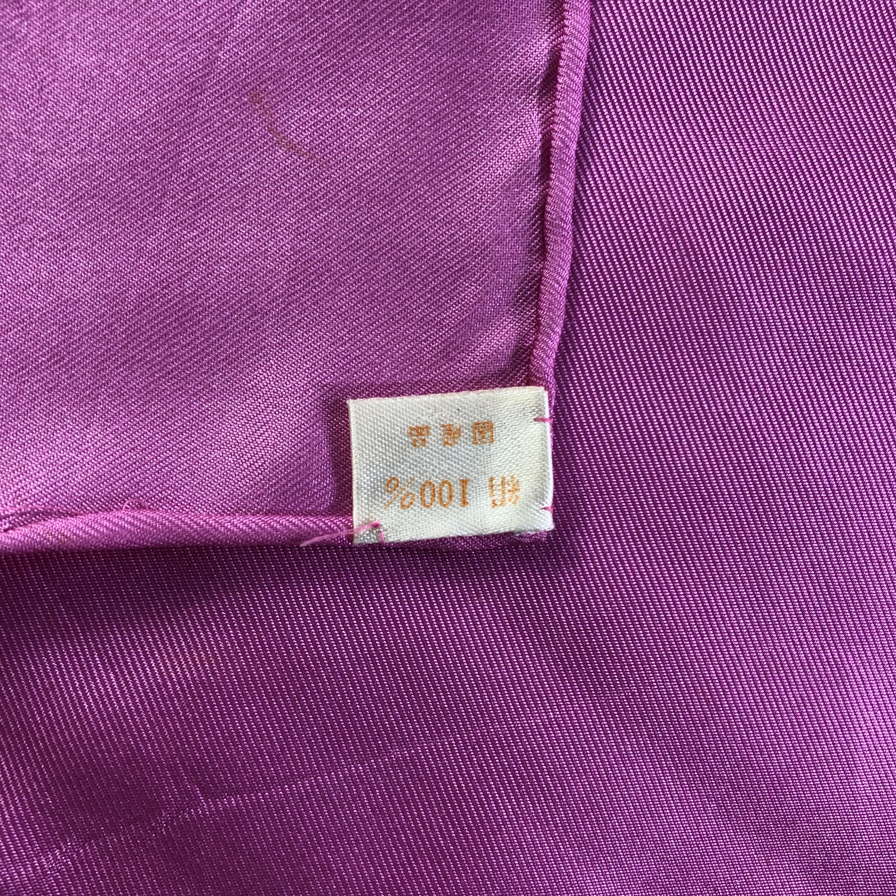 Vintage Vintage Silk Scarf Size ONE SIZE - 5 Thumbnail