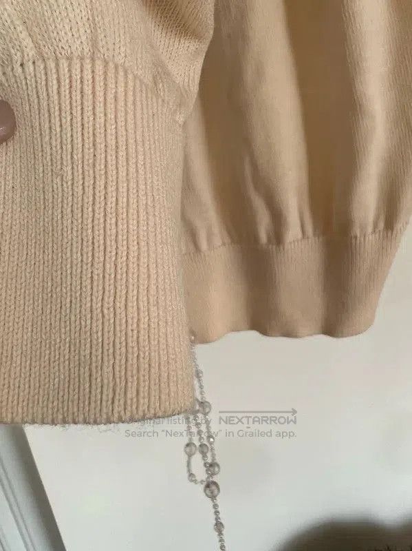 Dior Dior Cream Cardigan for Women . Size M / US 6-8 / IT 42-44 - 5 Thumbnail