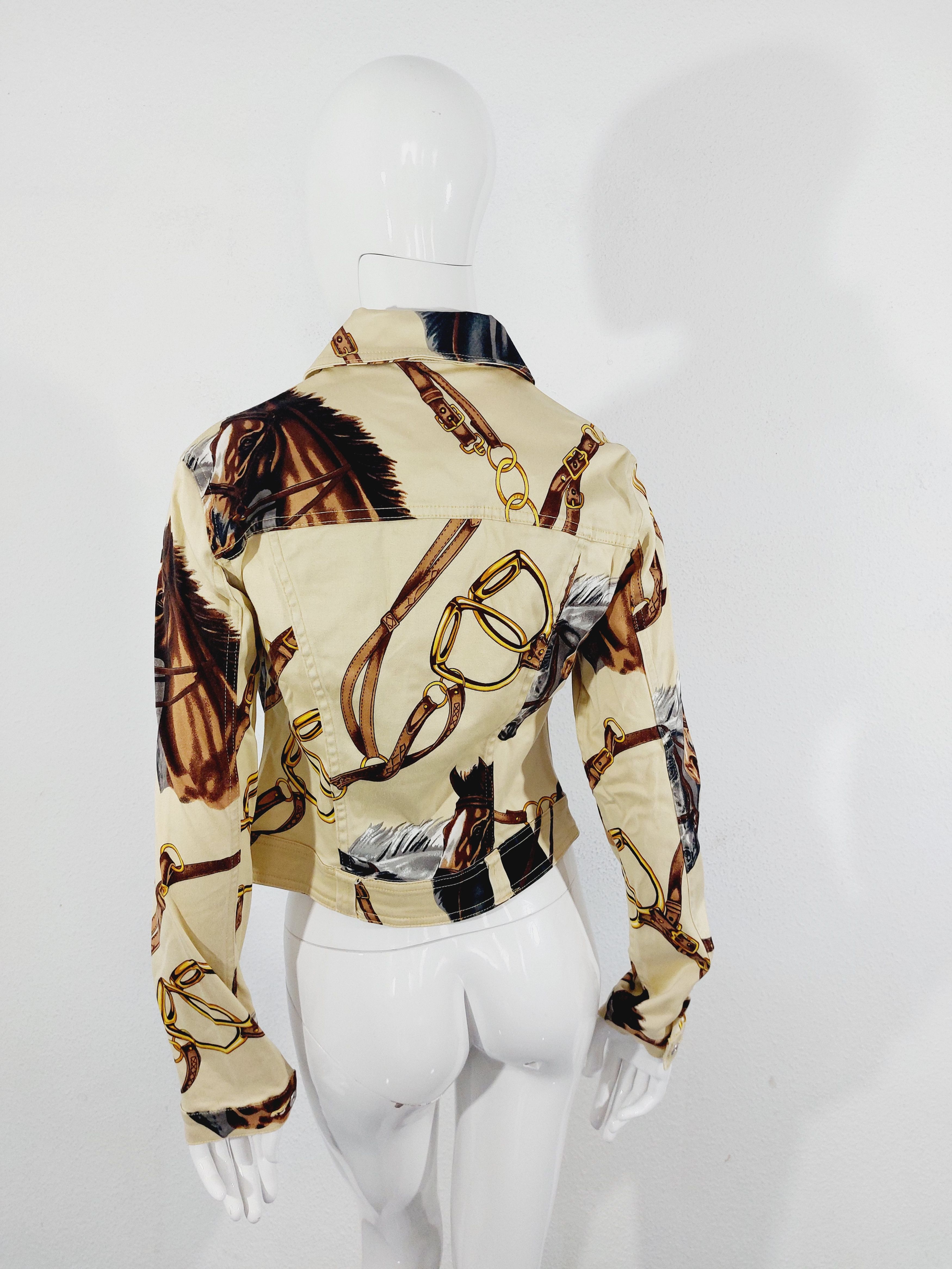 Dolce & Gabbana Dolce and Gabbana D&G Equestrian Western Horse Jacket Size S / US 4 / IT 40 - 9 Thumbnail