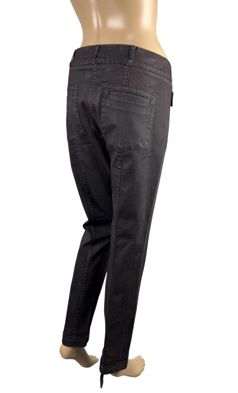 Annette Gortz Annette Gortz Denim Pants Bordeaux size DE40 IT46 Size 34" / US 12 / IT 48 - 7 Thumbnail