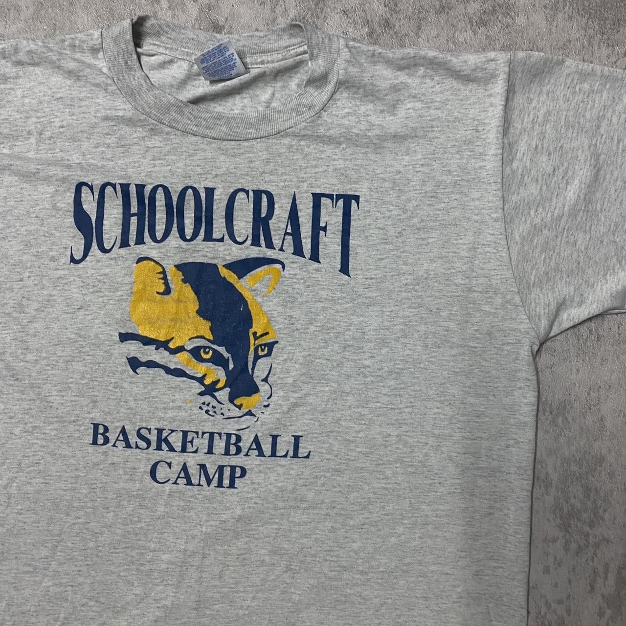 Other Grey and blue vintage 90s single stitch t-shirt streetwear Size US L / EU 52-54 / 3 - 2 Thumbnail