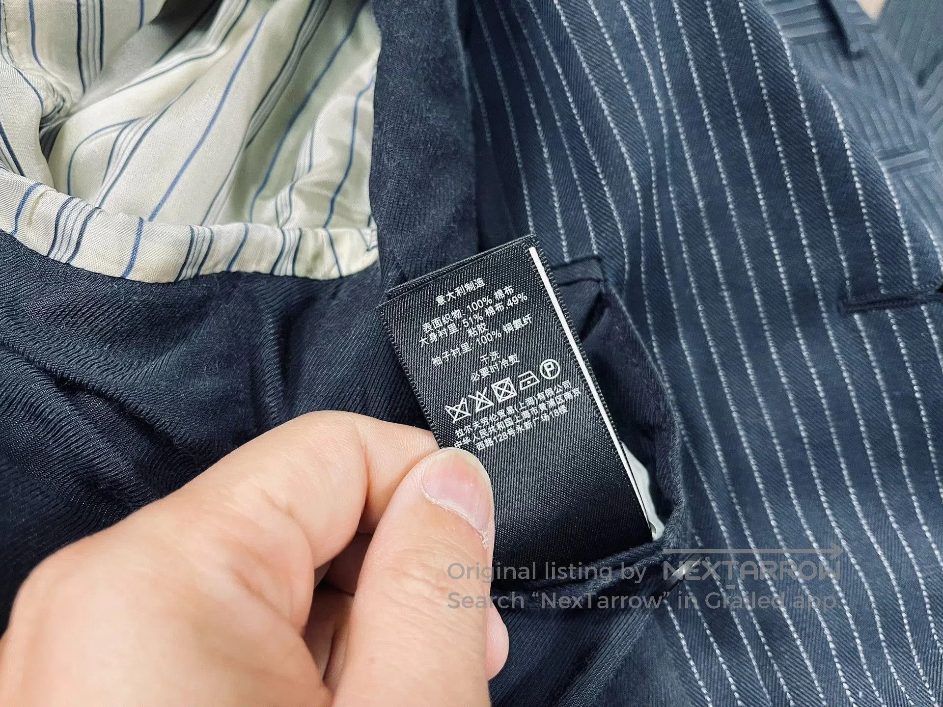 RRL Ralph Lauren Double RL Ralph Lauren Striped Suit. Size US XS / EU 42 / 0 - 9 Thumbnail