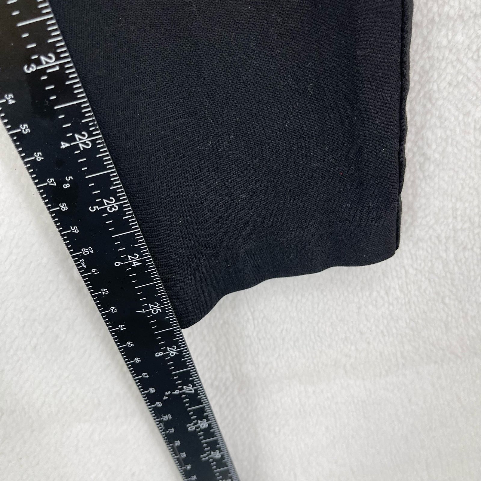 Madewell Madewell Fraser Slim Black Dress Pants 27 Business Casual Size 27" / US 4 / IT 40 - 7 Thumbnail