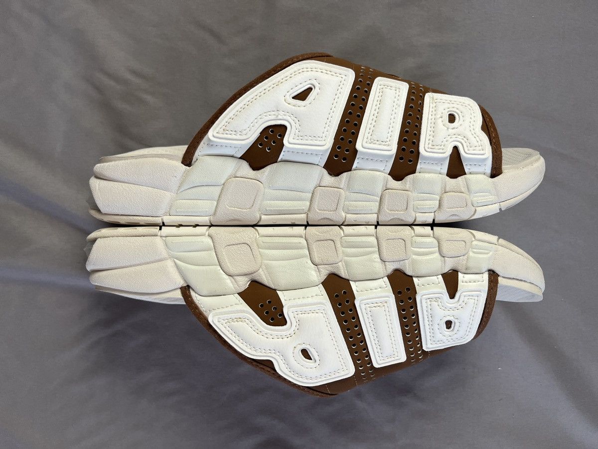 Nike Nike AIR MORE UPTEMPO Slide in ‘Brown/Sail’ US 9,10,11,12 Size US 10 / EU 43 - 3 Thumbnail