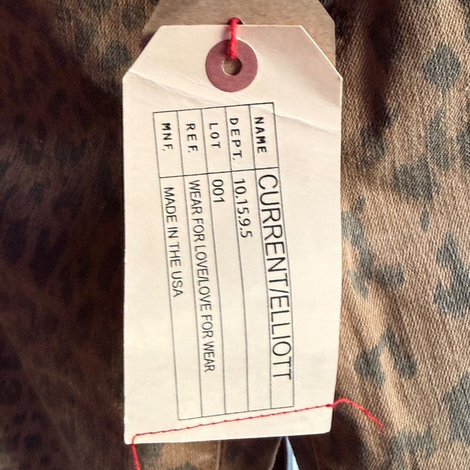 Current/Elliot Current/Elliott NWT Stiletto Leopard Print Skinny Jeans 25 Size 25" / US 0 / IT 36 - 7 Thumbnail