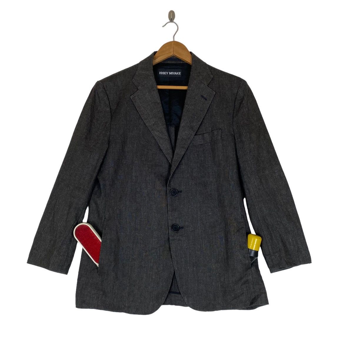Issey Miyake ✨Issey Miyake light blazer jacket Made in Japan Size US S / EU 44-46 / 1 - 1 Thumbnail