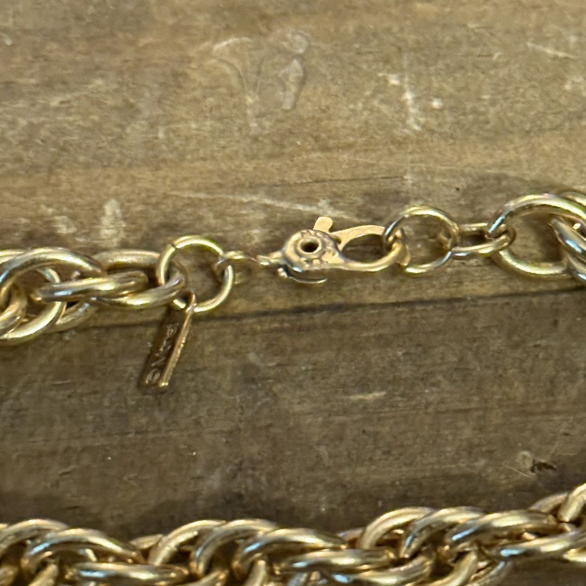 Monet Vintage Monet gold and black rope chain necklace Size ONE SIZE - 5 Thumbnail