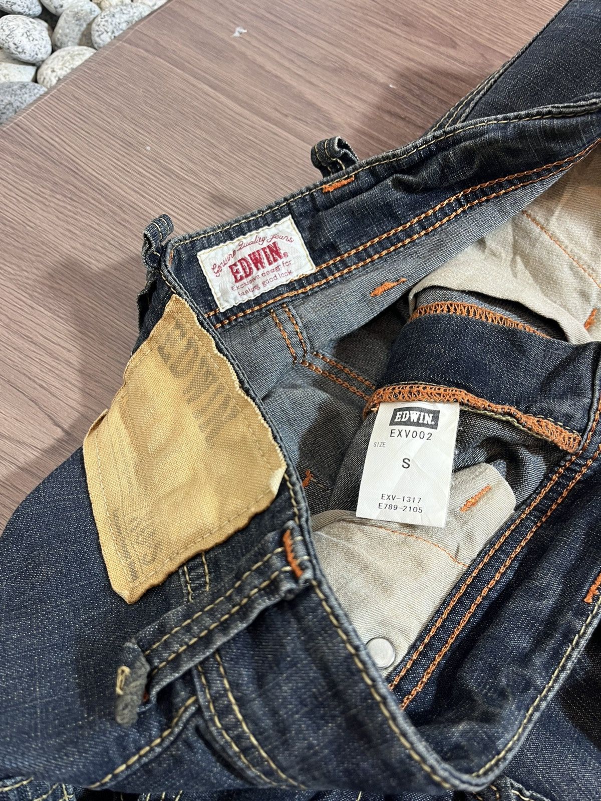 Edwin × If Six Was Nine × Japanese Brand Japanese EDWIN flare multipocket constrast stiching denim Size US 31 - 9 Thumbnail