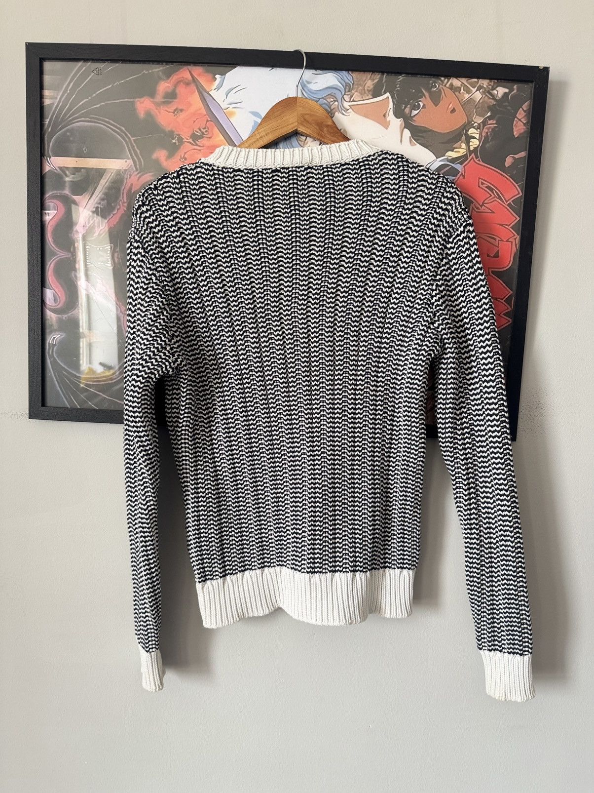 Sandro Vintage Sandro sweater cotton wool knit Size US L / EU 52-54 / 3 - 4 Thumbnail