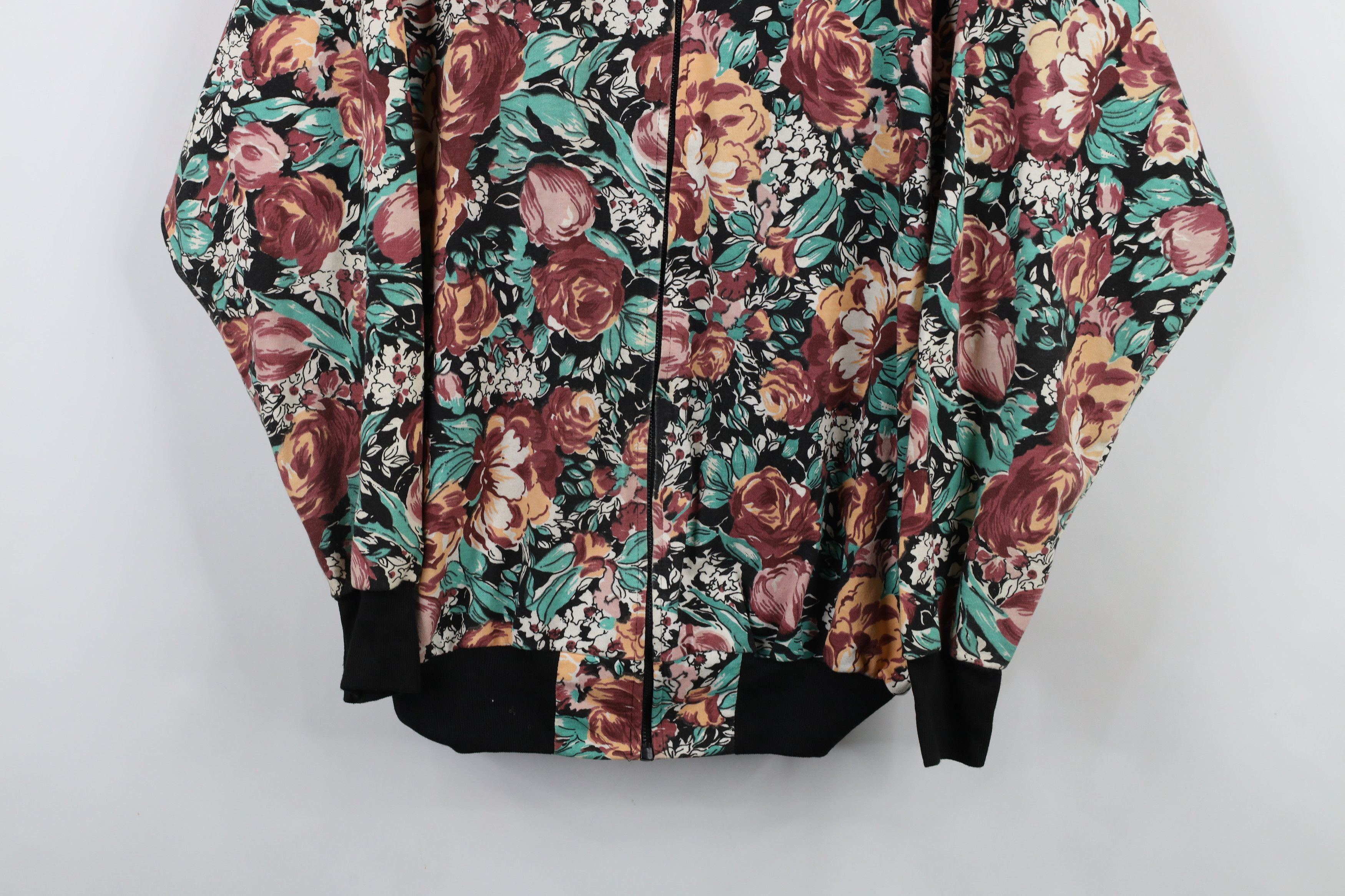 Vintage Vintage 90s Streetwear All Over Print Bomber Jacket USA Size L / US 10 / IT 46 - 3 Thumbnail
