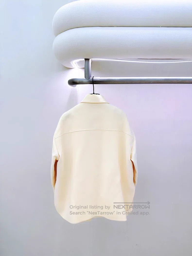 Fendi Fendi Beige leather-trimmed shirt Size XXS / US 00 / IT 34 - 2 Thumbnail