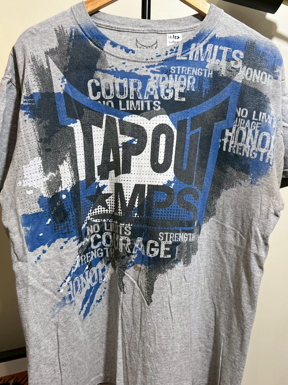 Affliction × Ed Hardy × Tapout Tapout Tee Y2K Affliction Style shirt bnz02 Size US L / EU 52-54 / 3 - 3 Thumbnail