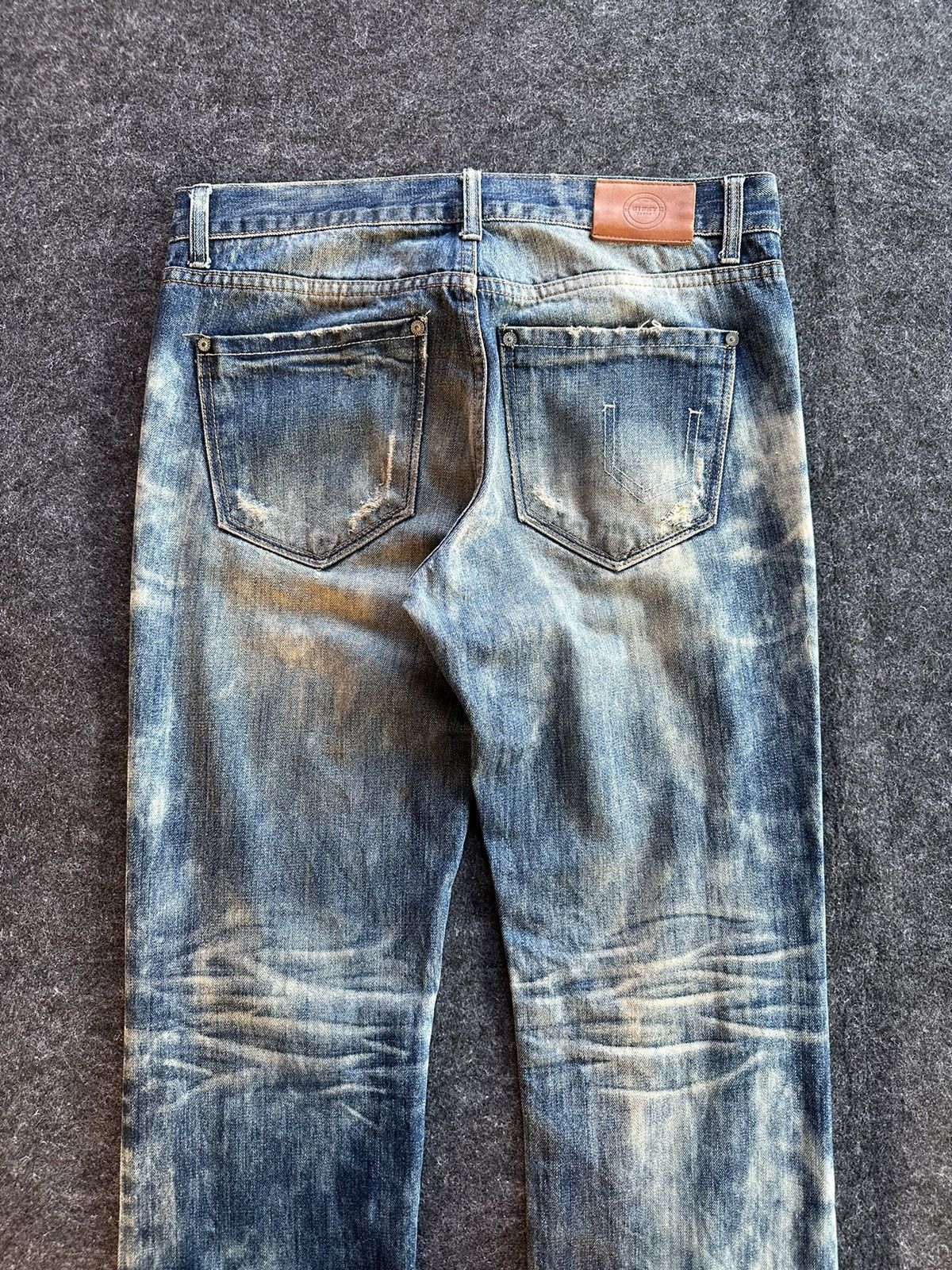 14th Addiction 🔥 Iconic Gipsy Bleach Washed Design Denim Size 32 D491 Size US 32 / EU 48 - 5 Thumbnail