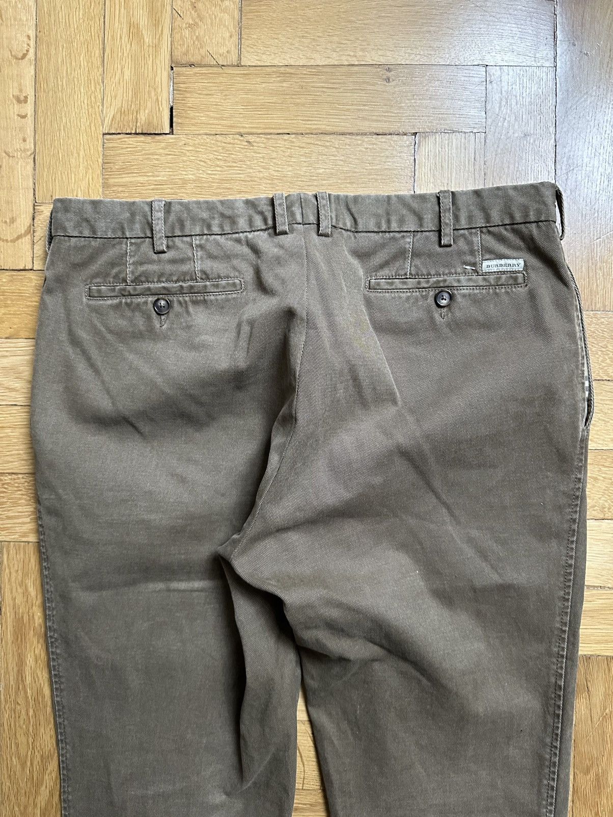 Burberry Burberry London Slim Fit Luxury 00s Rare Color Classic Pants Size US 36 / EU 52 - 8 Thumbnail