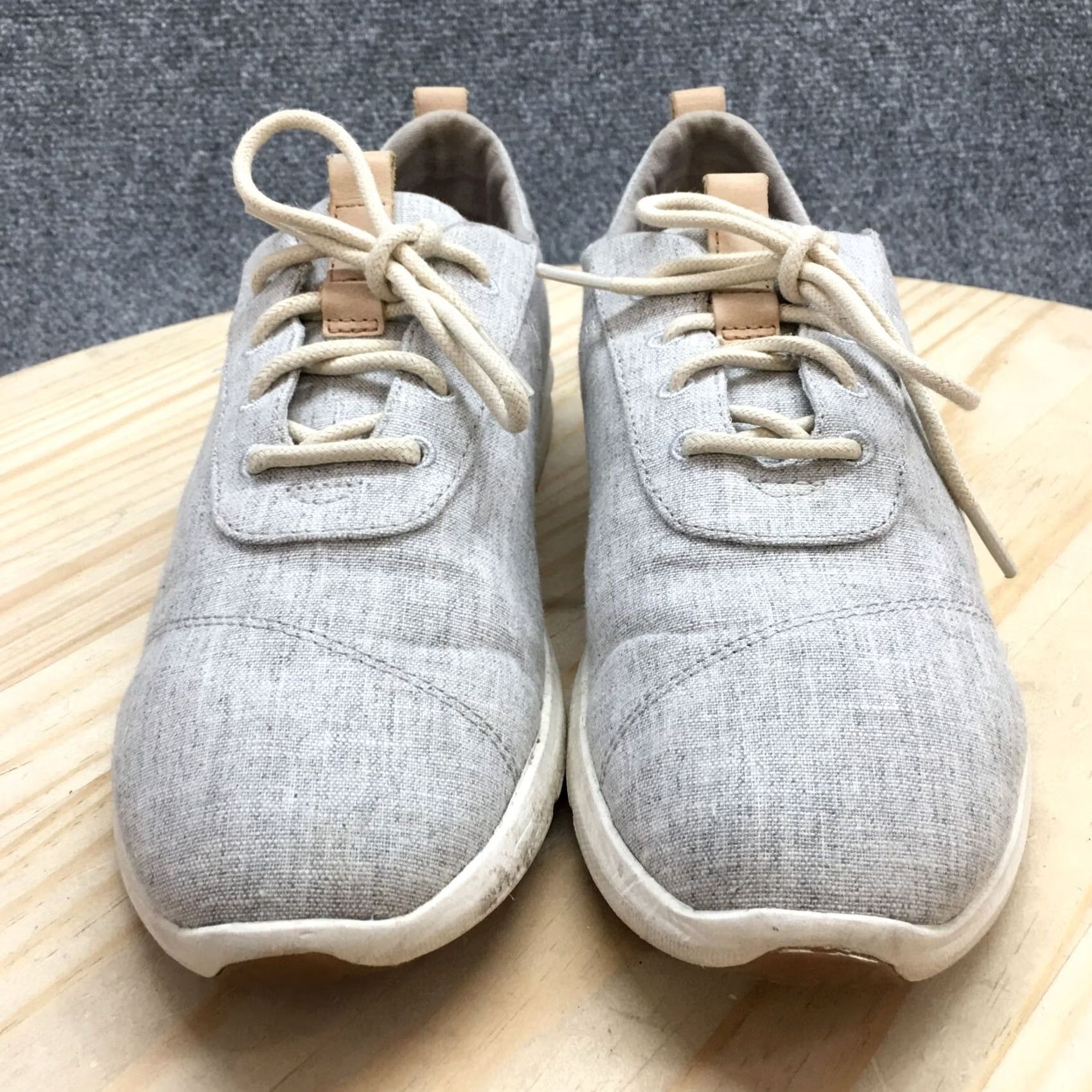 Toms Toms Cabrillo Sneakers Shoes Womens 10 Gray Walking Low Top Lace Up 10011751 Size L / US 10 / IT 46 - 4 Thumbnail