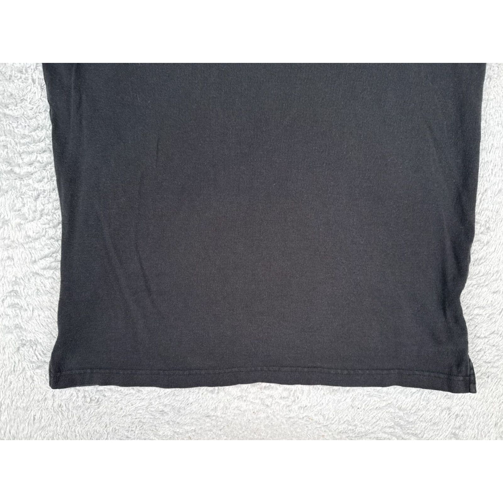 Tommy Hilfiger Tommy Hilfiger Polo Shirt Men Large Black Short Sleeve Custom Fit Cotton Size US L / EU 52-54 / 3 - 5 Thumbnail