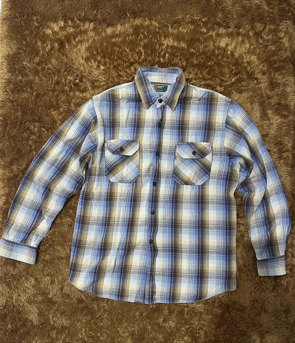 Levi's Vintage Clothing Levi’s flannel orange tab medium Y2K Style vintage Size US M / EU 48-50 / 2 - 1 Thumbnail
