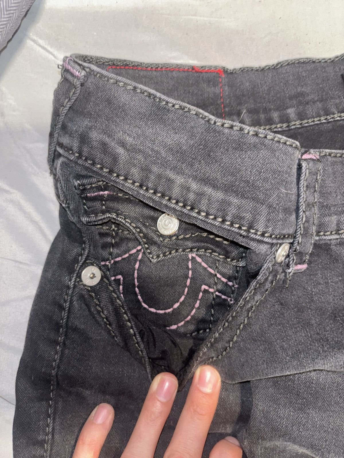 True Religion True Religion black & purple Size US 34 / EU 50 - 3 Thumbnail