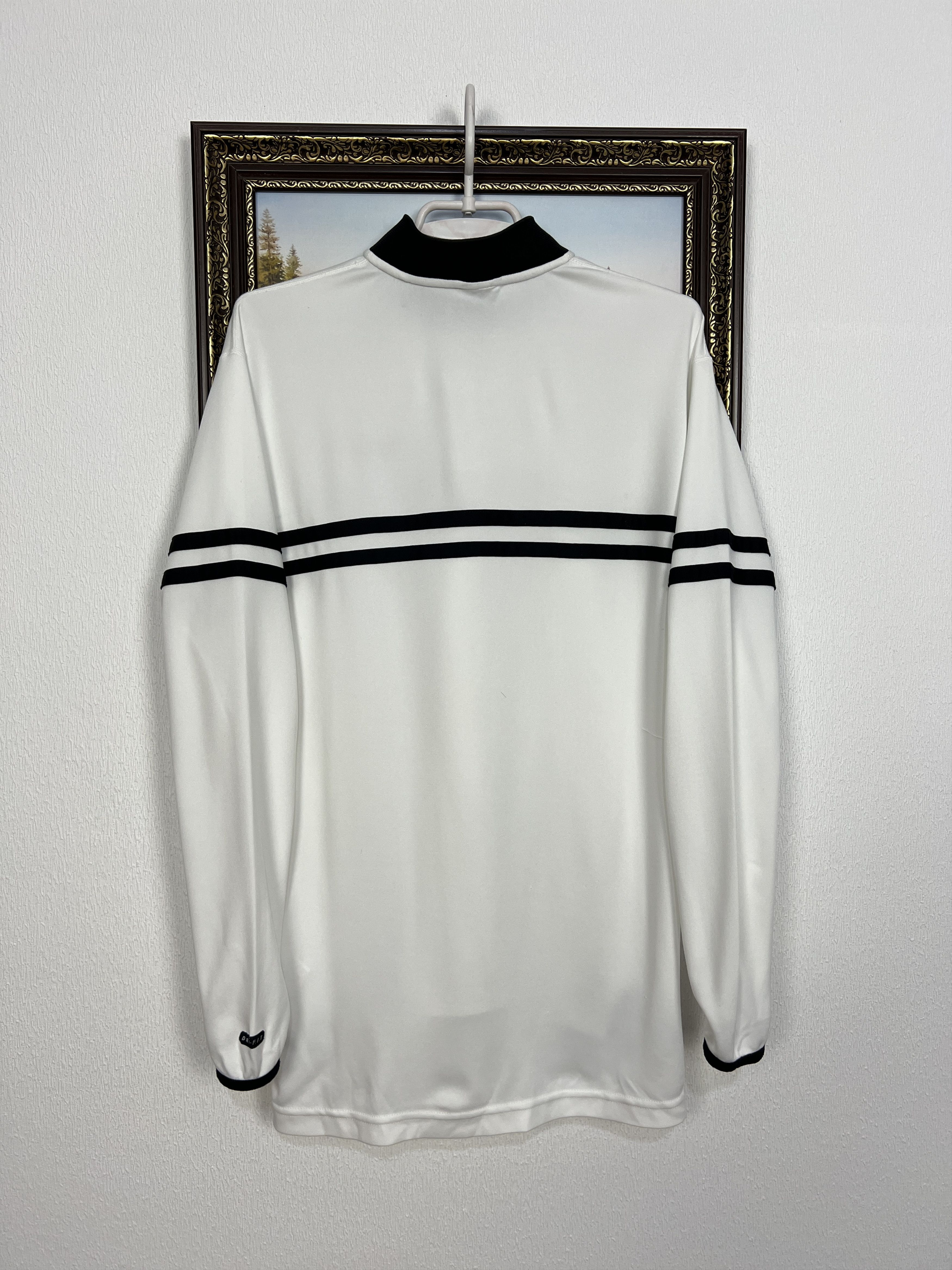 Nike Shirt Agassi Zip Challenge Court Tennis Long Sleeve Jersey Size US S / EU 44-46 / 1 - 9 Thumbnail