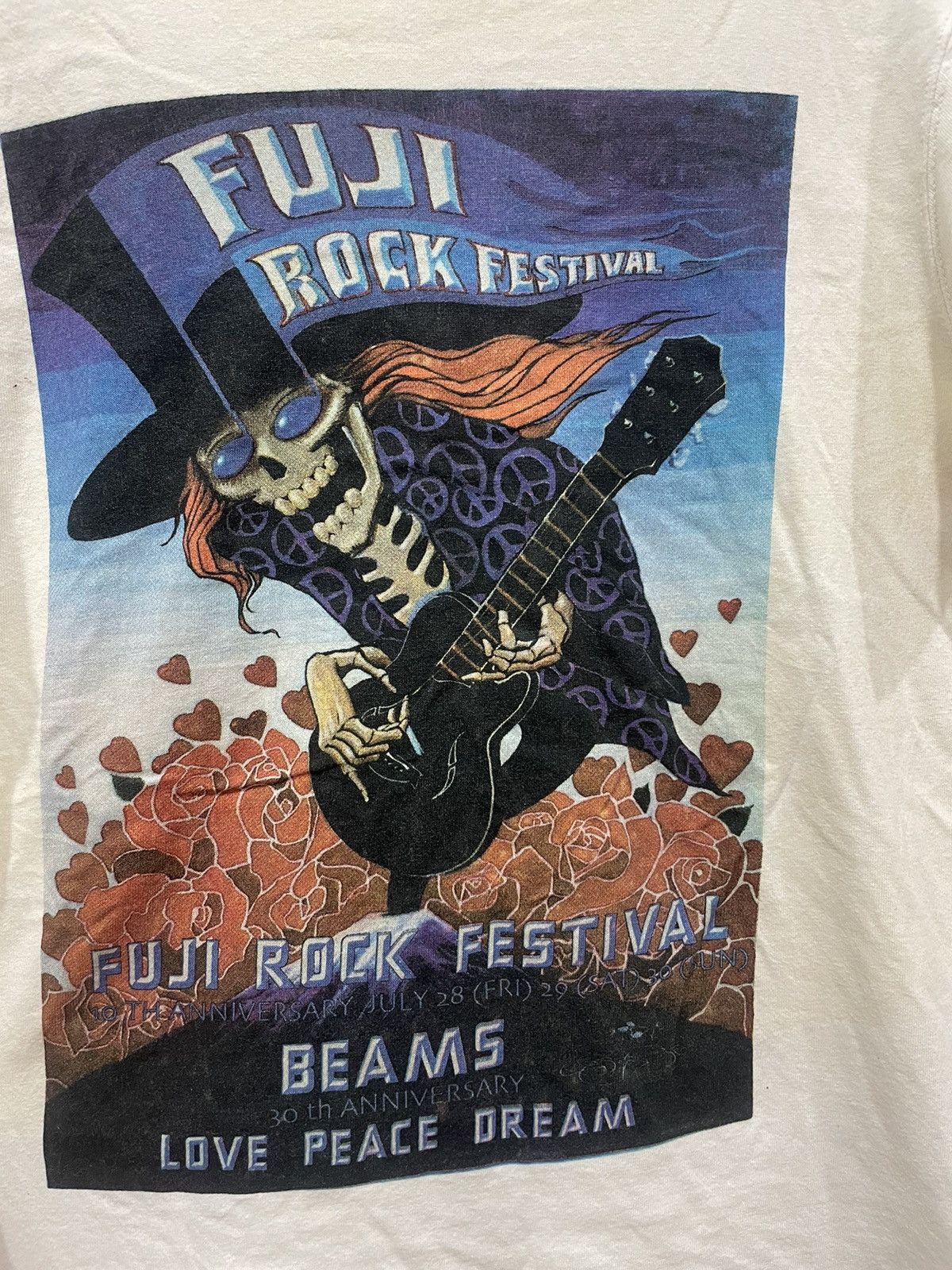Band Tees Fuji Rock Festival 2006 Beams 30th anniversary Tshirt Size US S / EU 44-46 / 1 - 3 Thumbnail