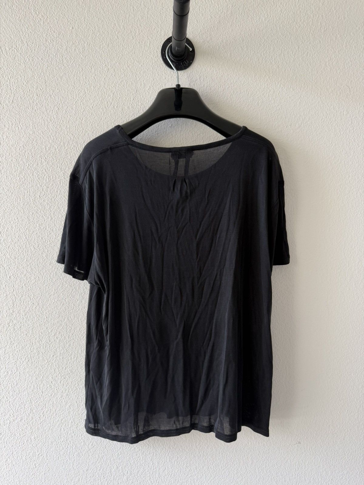 Saint Laurent Paris SS16 Silk Pocket Tee L Size US M / EU 48-50 / 2 - 3 Thumbnail