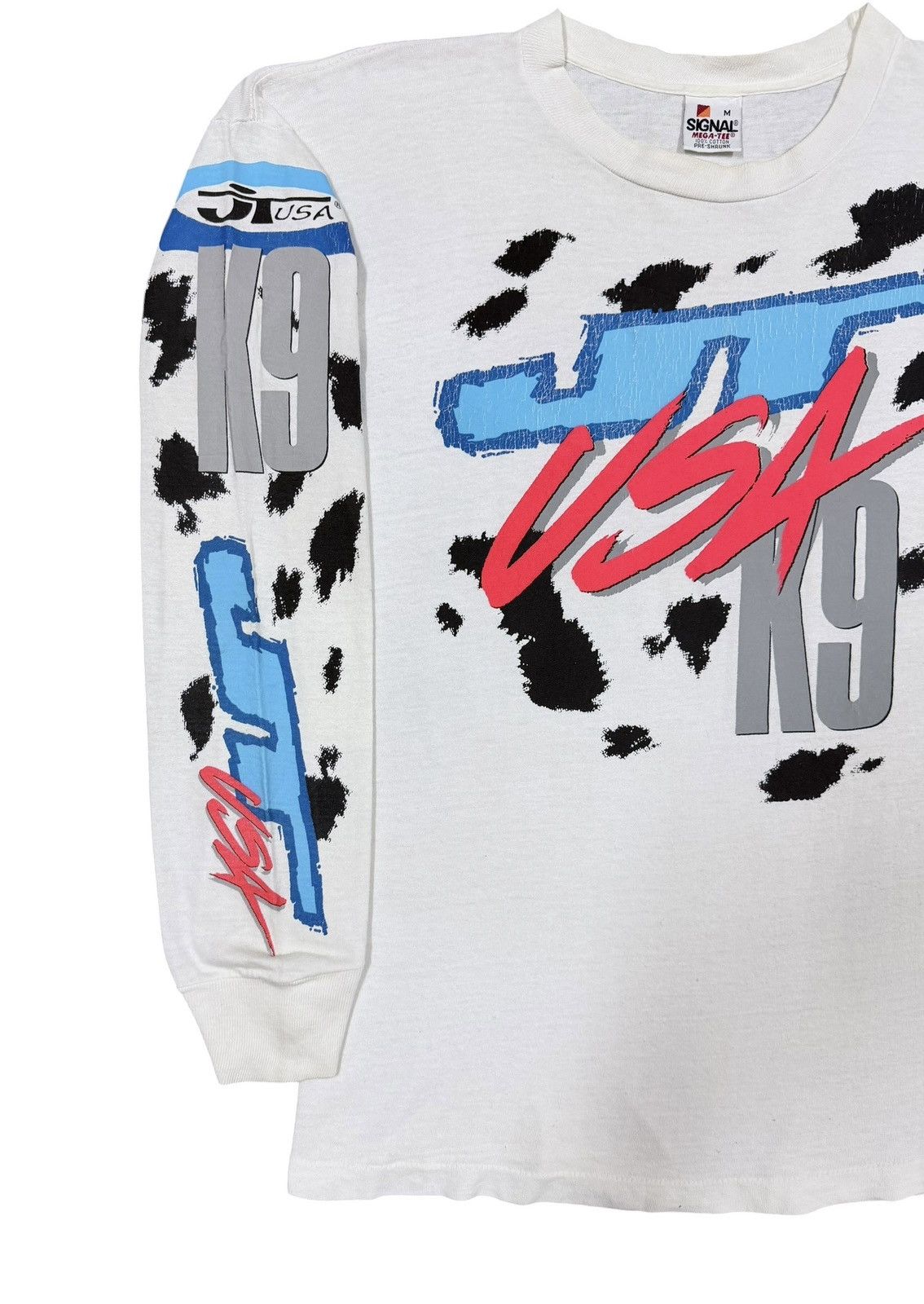 Sports Specialties Vtg🔥90’s JT Racing Usa K9 Printed Longsleeve Shirt Size US M / EU 48-50 / 2 - 5 Thumbnail