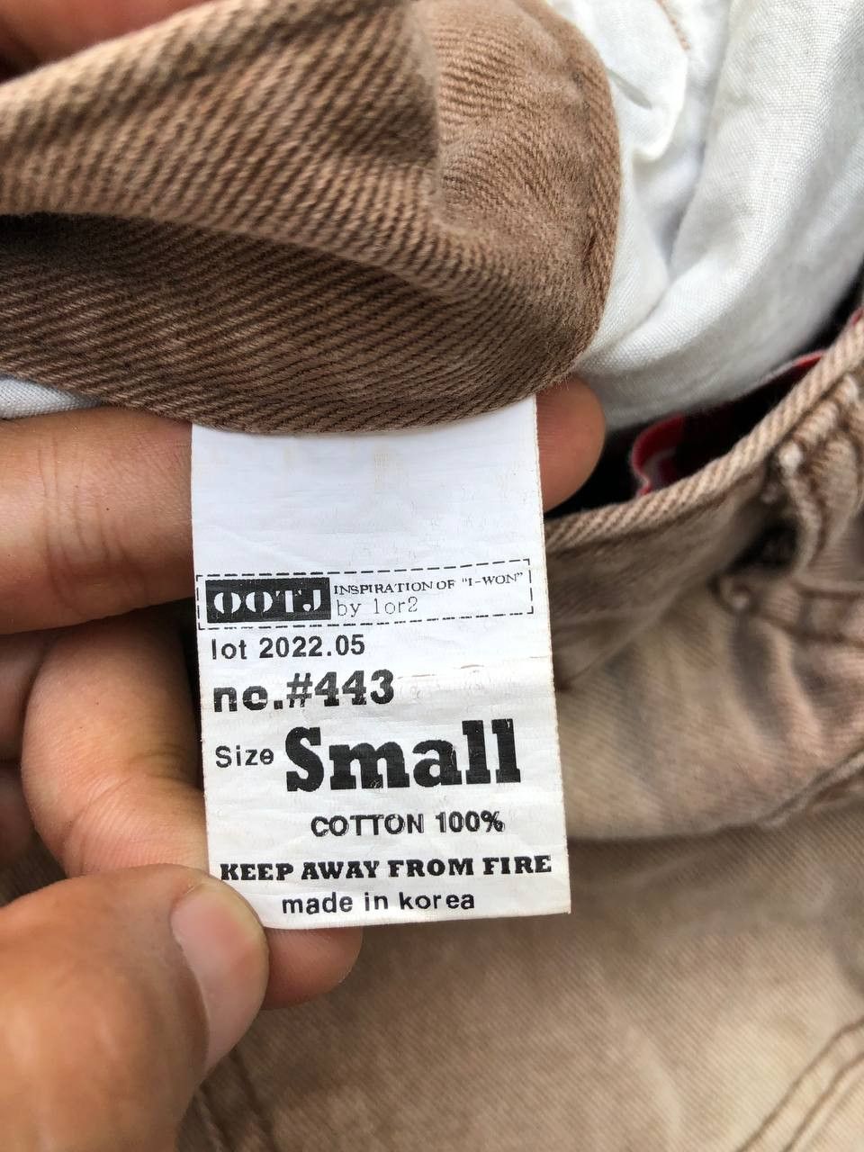 Vintage OOTJ Wash Seoul Baggy Jeans Size US 28 / EU 44 - 3 Thumbnail