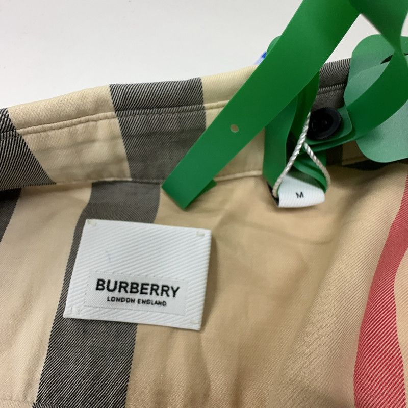 Burberry Burberry Check Long Sleeve Slim Fit Shirt 0079 Size US M / EU 48-50 / 2 - 1 Thumbnail